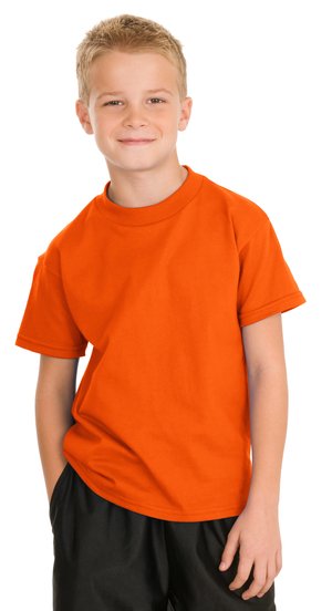 Hanes ®  - Youth Tagless ®  100%  Cotton T-Shirt.  5450