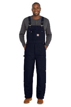 Carhartt® Firm Duck Insulated Bib Overalls. SS-CT106672