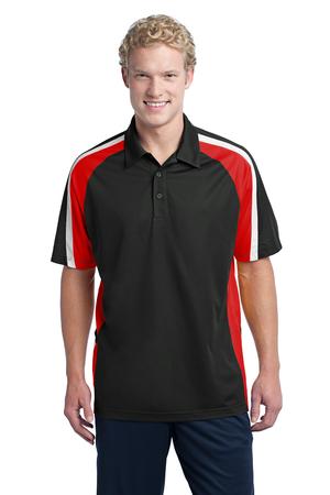 Sport-Tek ®  Tricolor Micropique Sport-Wick ®  Polo. ST654